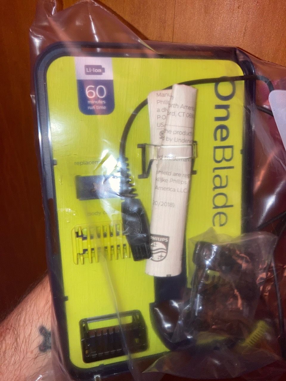 Philips OneBlade QP2630 Rechargeable Shaver - photo 4