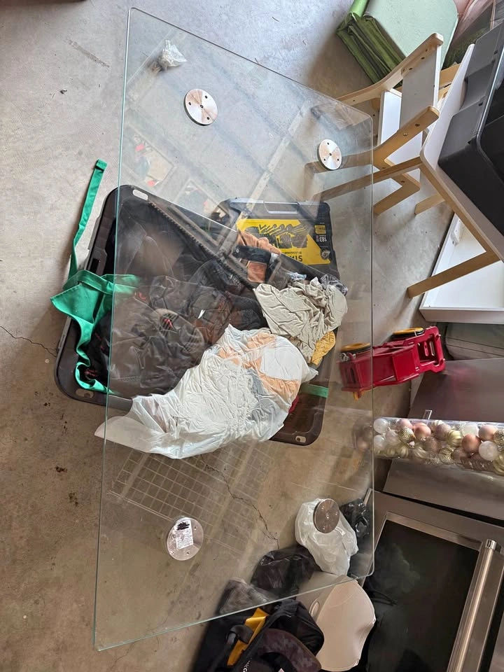 Glass Office Desk