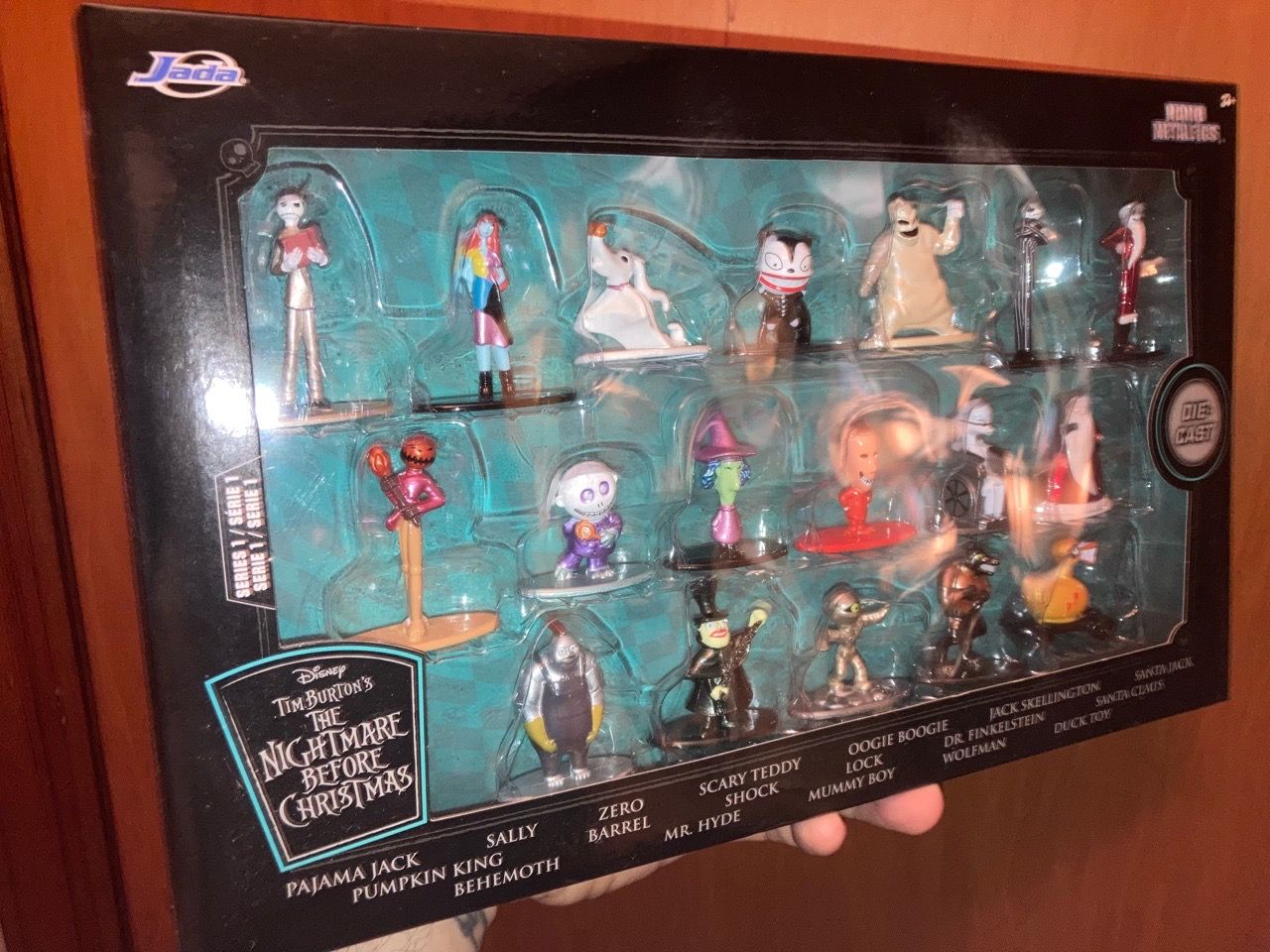 18pc. Nightmare Before Christmas Die-Cast Nano MetalFigs Set