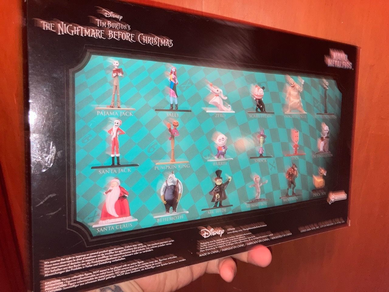 18pc. Nightmare Before Christmas Die-Cast Nano MetalFigs Set - photo 2