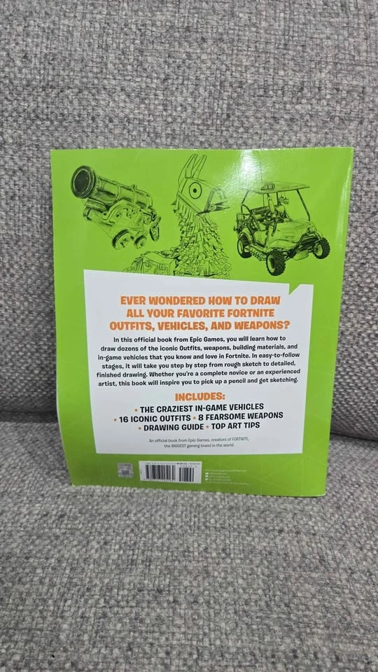 Official Fortnite How to Draw Book - photo 2
