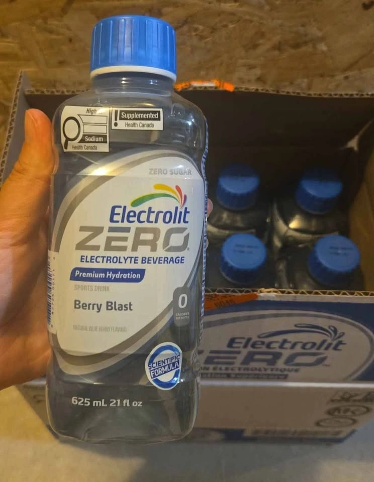 Electrolit Zero Berry Blast Electrolyte Beverage - 22 Bottles - photo 2