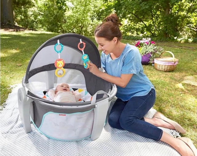 Fisher-Price Portable Bassinet On-The-Go Baby Dome - photo 5