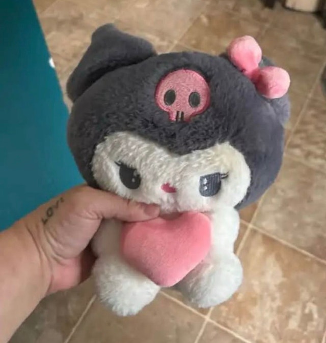 Sanrio Kuromi Heart Plush