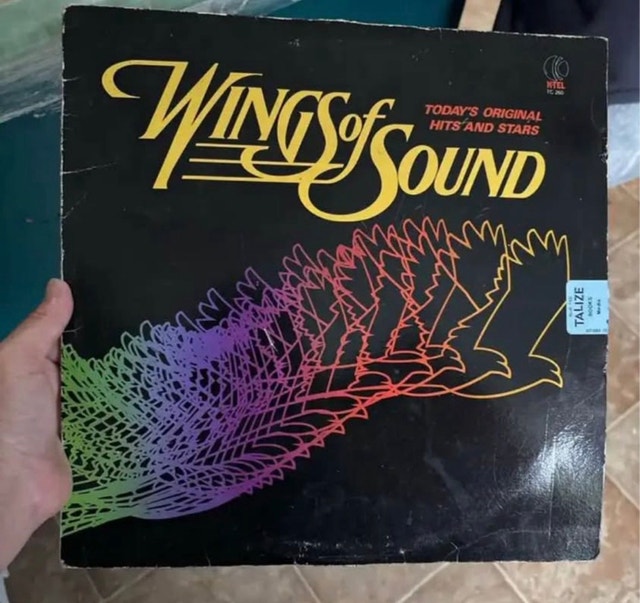 Wings of sound vinyl record