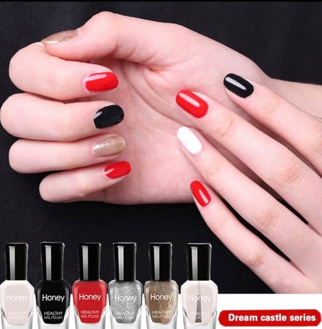 Non Toxic Nail Polish Set, Easy Peel Off and Fast Dry Nail - photo 2