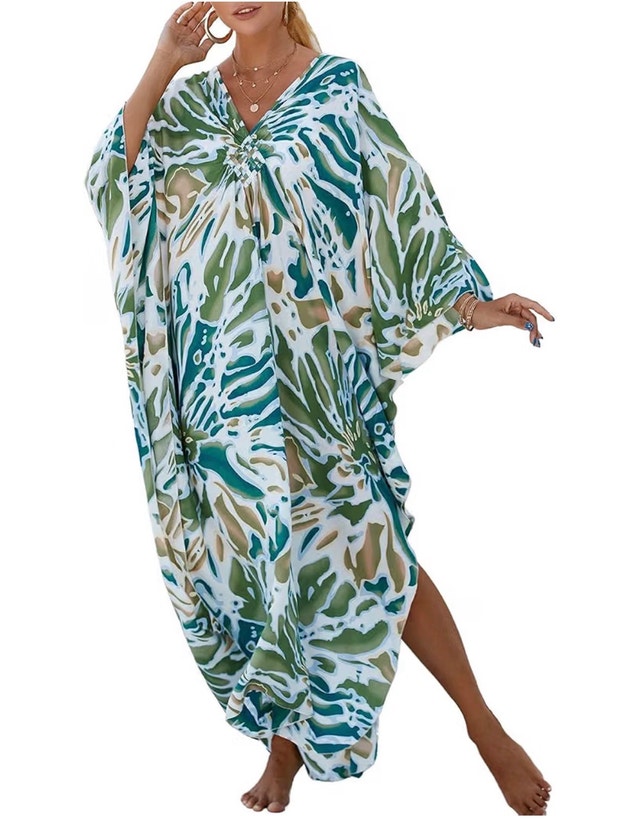 Bsubseach Kaftan Dresses Cover Up