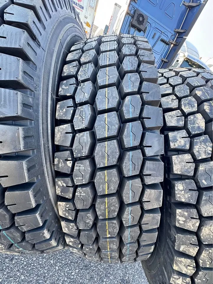 Heavy duty open shoulder truck tire thumbnail