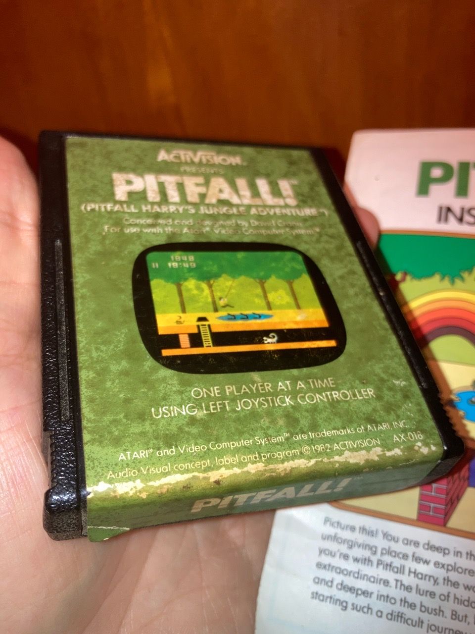 Pitfall (Atari 2600) With Manual! - photo 2