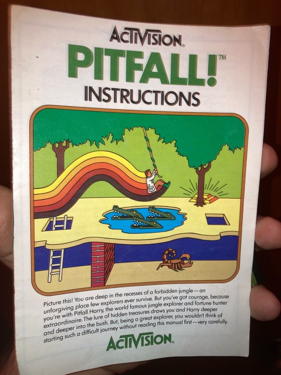Pitfall (Atari 2600) With Manual! - photo 4