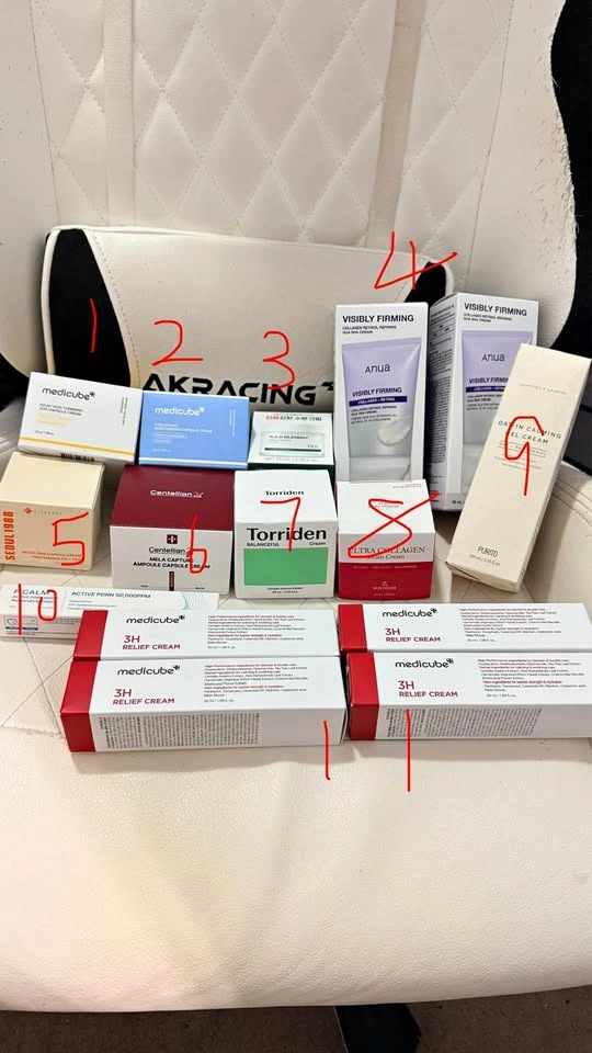Kbeauty moisturizers sale 50% off original price all new