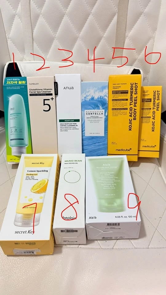 Kbeauty Cleansers Sale! ALL NEW and 50% off
