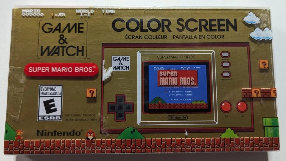 Game & Watch Super Mario Bros Nintendo Console