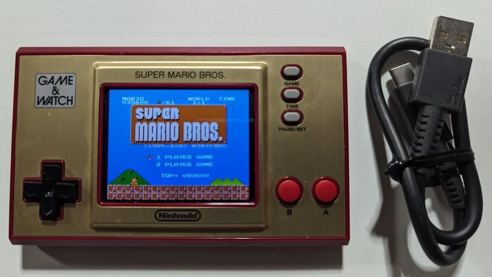 Game & Watch Super Mario Bros Nintendo Console - photo 4