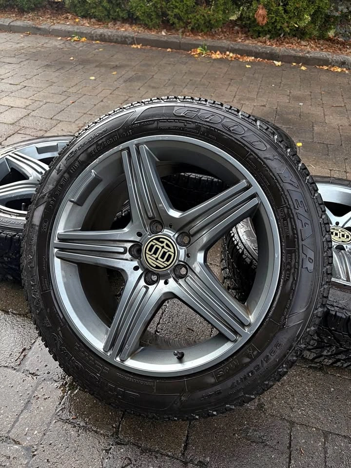 17 inch rims with new tires 5x112