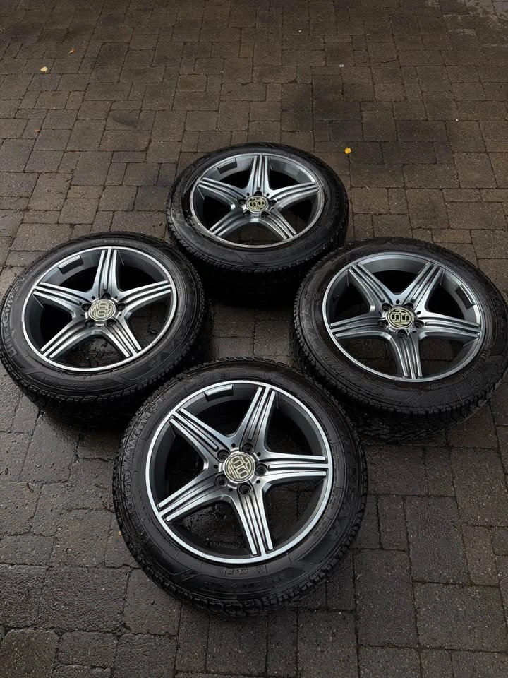 17 inch rims with new tires 5x112 - photo 2