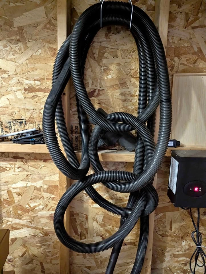 30 Ft Vacuum Hose for whole home vacuums