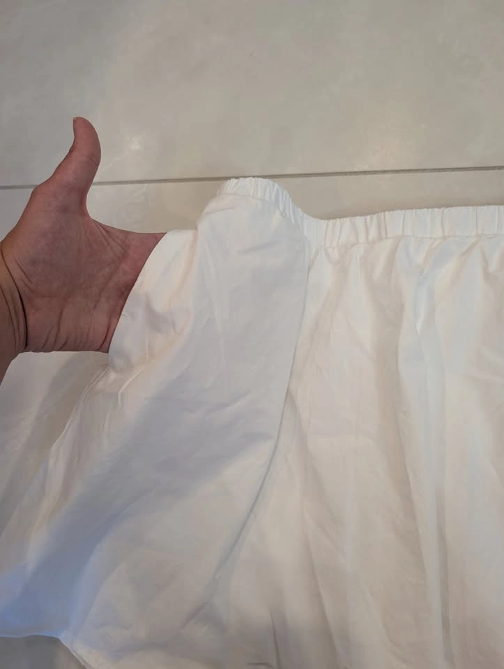 Garage White Mini Skort Size Large - photo 4