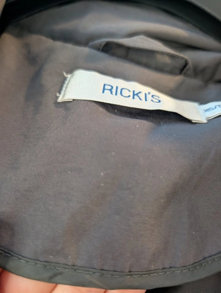 Ricki’s Charcoal Grey Hooded Utility Jacket Cargo Anorak XS/TP - photo 4