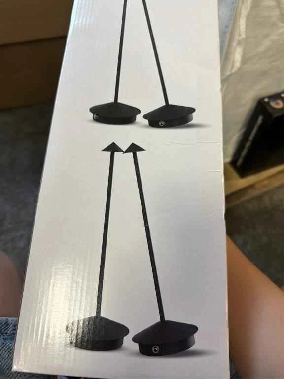 2-Pack 6000mAh Rechargeable Led Table Lamp - photo 3