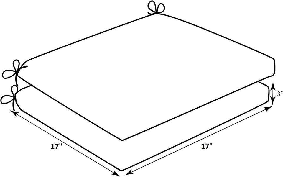 Outdoor 3'' Seat Cushion - photo 3