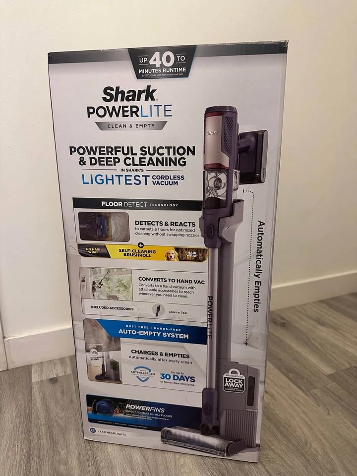 Shark PowerLite Clean & Empty Cordless Vacuum - Brand New - photo 2