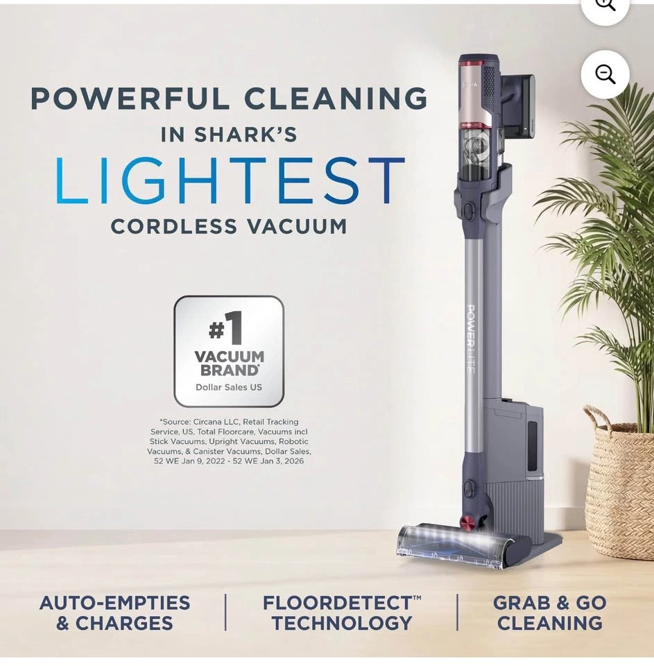 Shark PowerLite Clean & Empty Cordless Vacuum - Brand New - photo 4