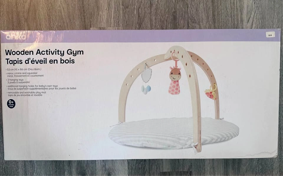 Anko Wooden Baby Activity Gym