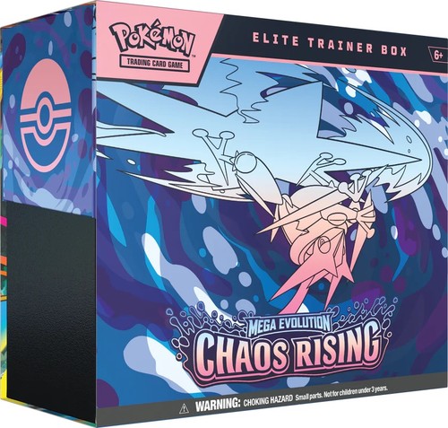Pokémon TCG Chaos Rising Elite Trainer Box ETB New Factory Seale