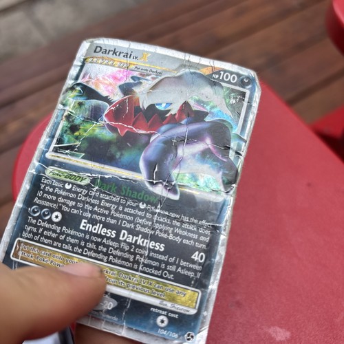 Pokemon TCG Darkrai Lv. X 104/106 Ultra Rare Holo DP Great Encou - photo 4