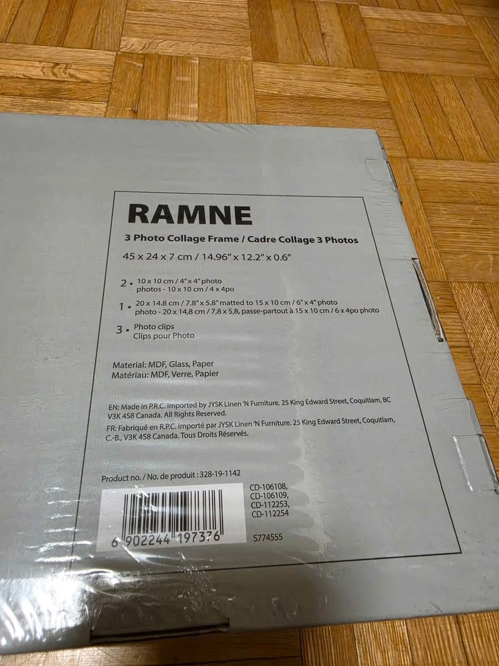 Set of Photo Frames (Collage, Hanging & Square Display Frames) - photo 2