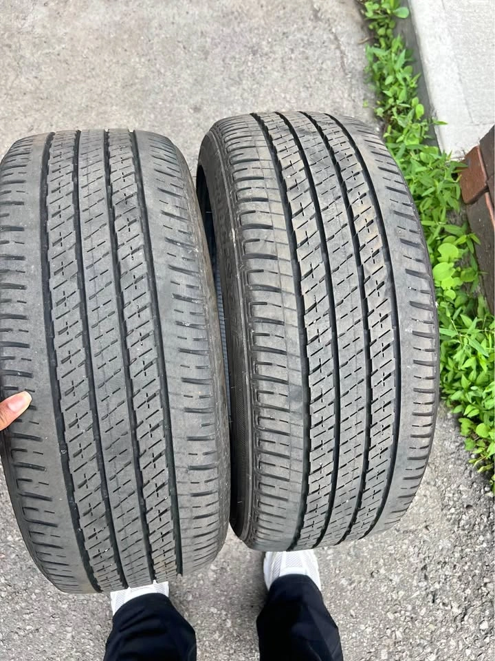 215 45 R17 All Season Bridgestone Tires - Set of 2