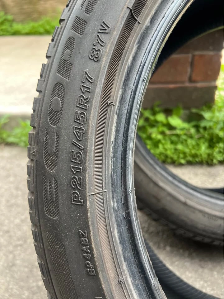 215 45 R17 All Season Bridgestone Tires - Set of 2 - photo 4