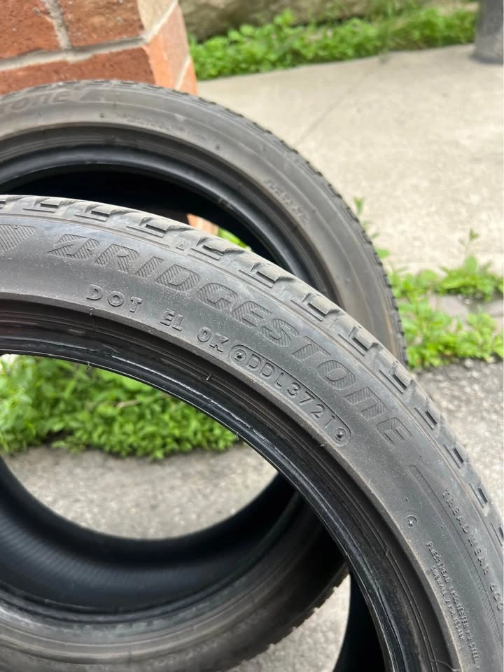 215 45 R17 All Season Bridgestone Tires - Set of 2 - photo 5