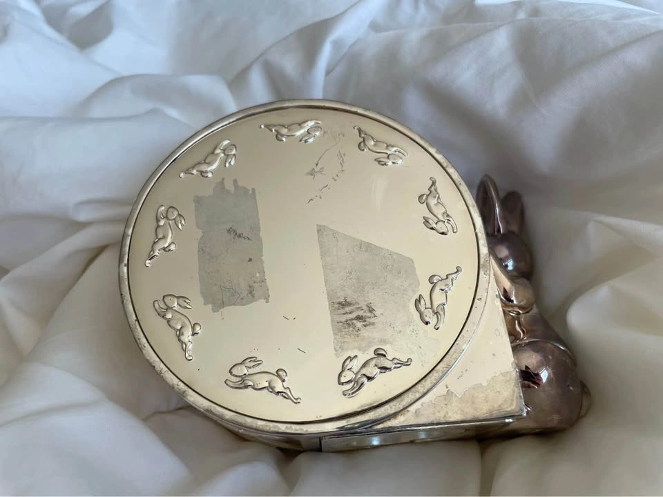 Royal Doulton Bunnykins Silver-Plated Drum Money Box - photo 2