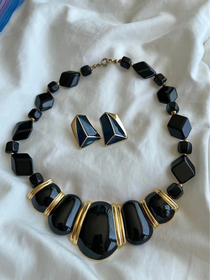 Vintage 80s Statement Jewelry Lot - Signed Napier, Trifari