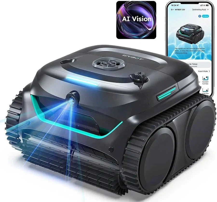 WYBOT C2 Vision Cordless Robotic Pool Cleaner