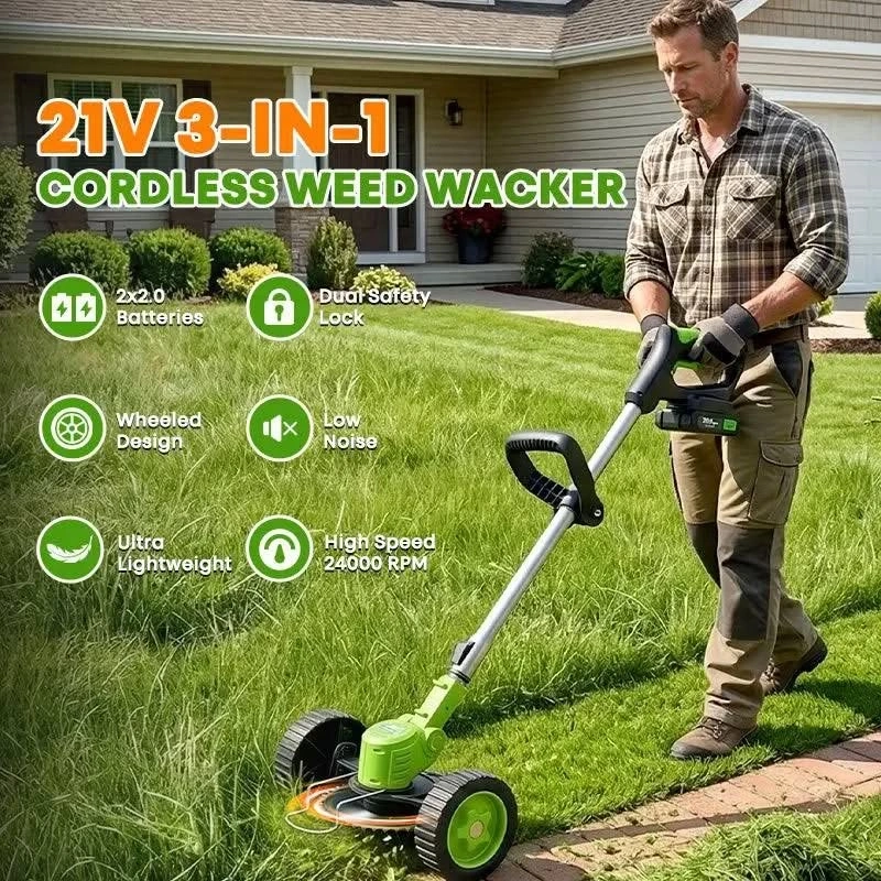 Grass Trimmer – Cordless Lawn & Edge Trimmer - photo 2