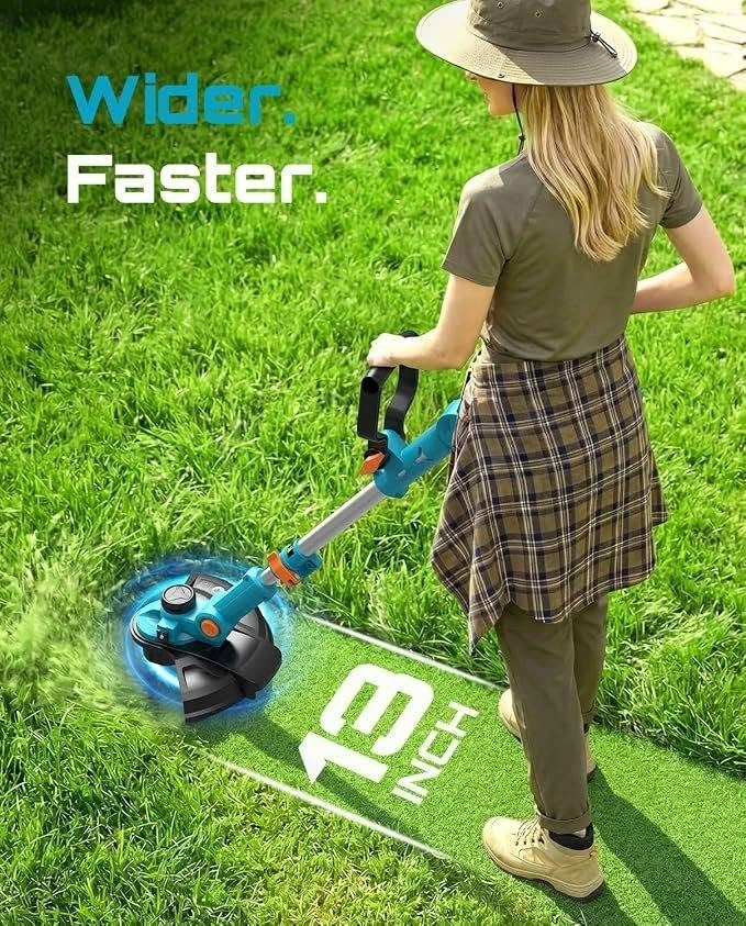 Electric String Trimmer – Cordless Yard Trimmer - photo 3