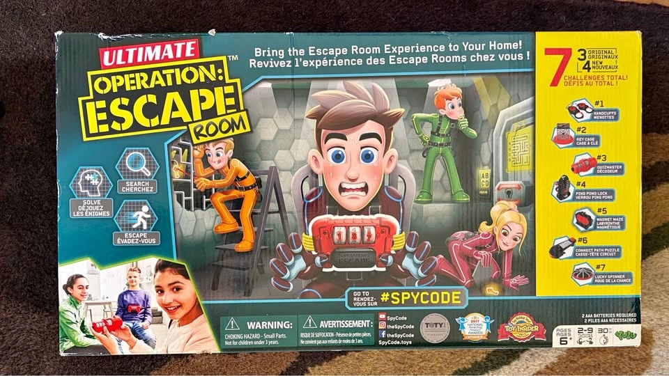Spy Code Ultimate Operation Escape Room Game