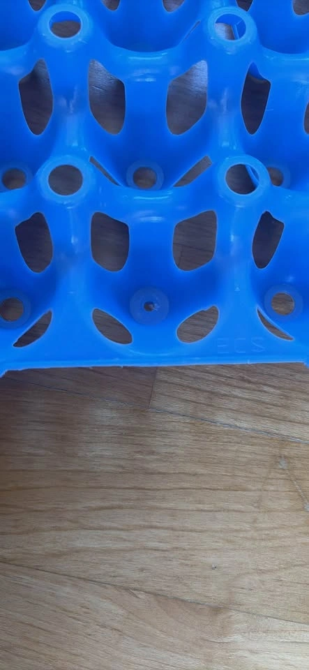 Blue plastic egg carton - photo 3