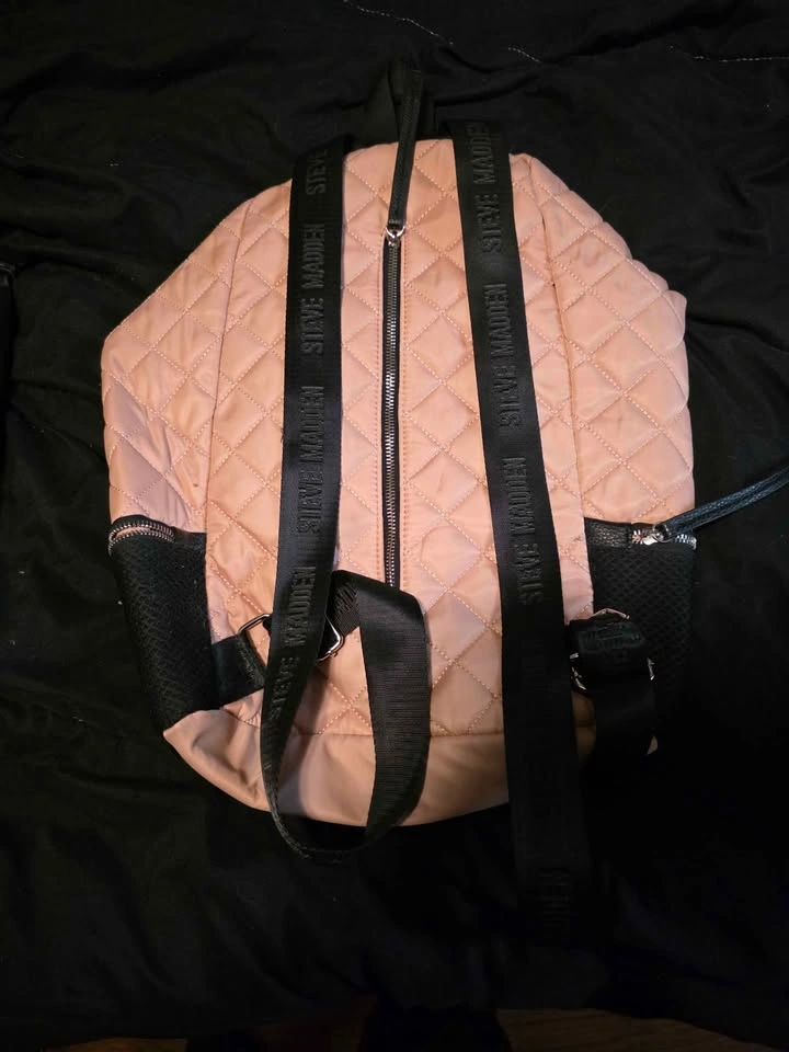 Steve Madden Pink Quilted Backpack - photo 2