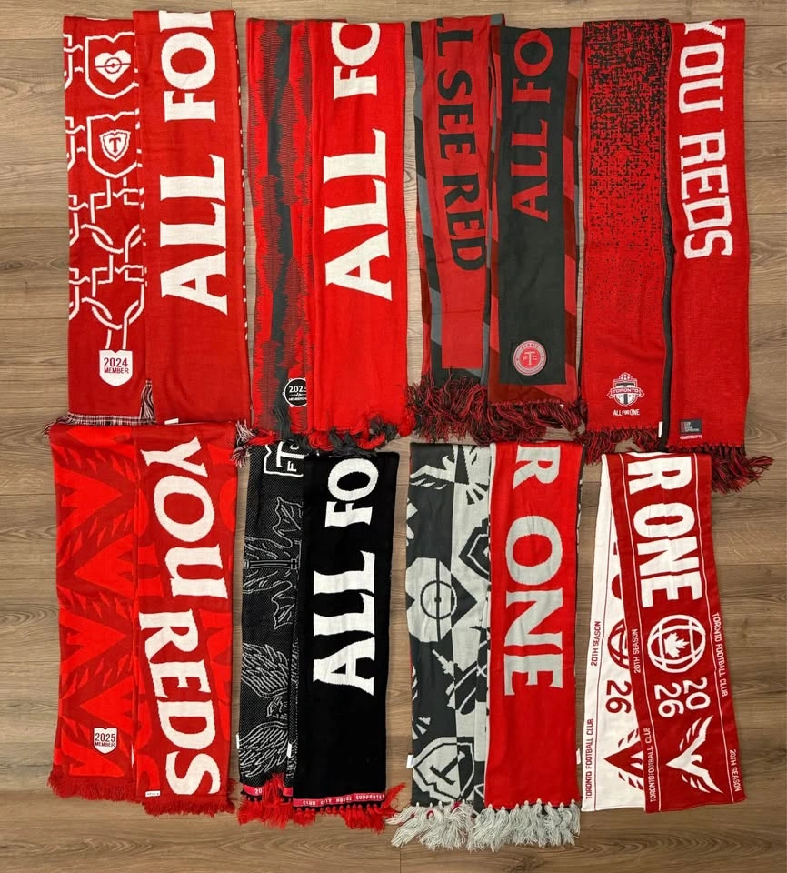 TFC Member scarves - 2013-2026 - $5 each