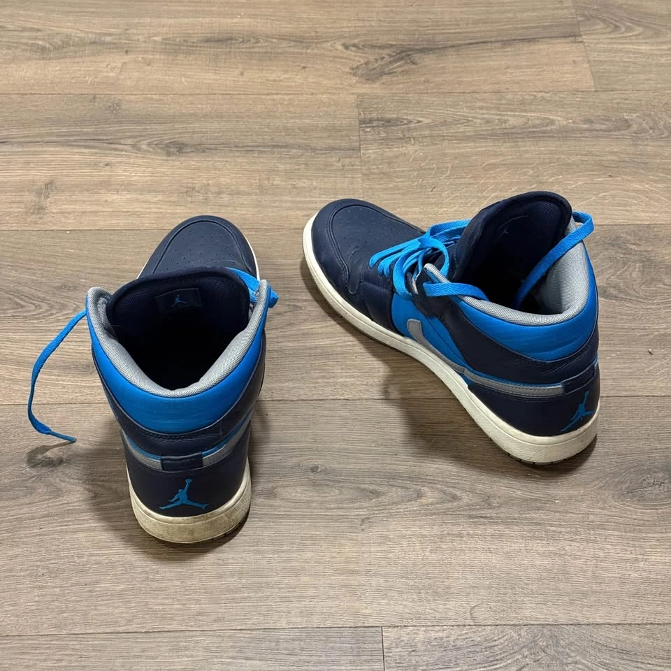 Nike Air Jordan 1 Mid Phat Obsidian Photo Blue - US 10 - photo 3