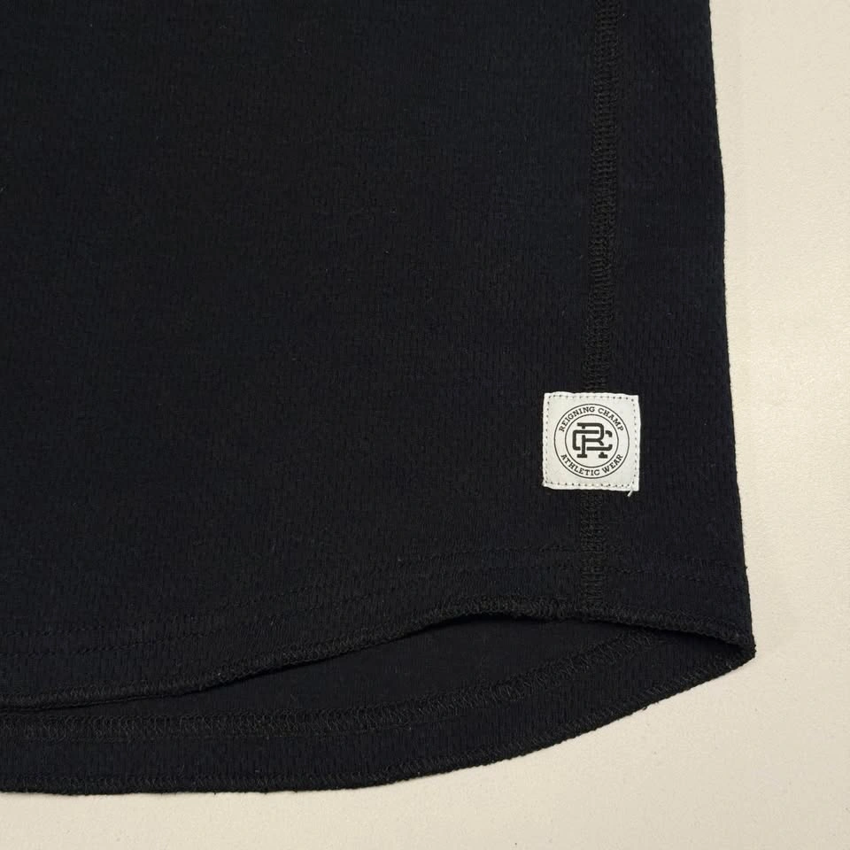 Reigning Champ black cotton t-shirt - men’s large - photo 4