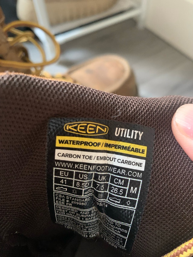 KEEN Cincinnati Work Boots - Size 8.5 - photo 3