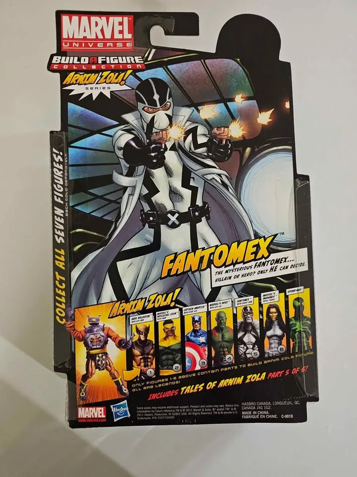 Marvel Legends FANTOMEX Action Figure Arnim Zola BAF image indicator(2)
