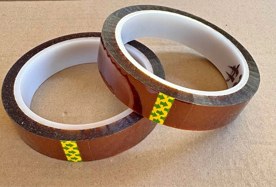 Kapton High Temperature Polyimide Tape - 2 Rolls