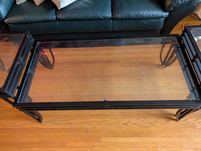 glass table set - photo 4