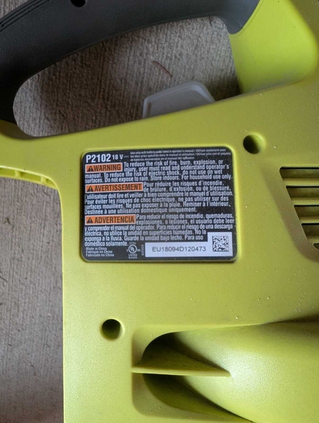 RYOBI 18V ONE+ Leaf Blower - photo 3